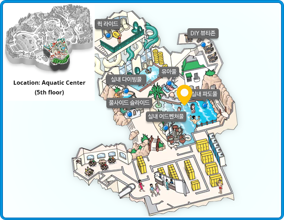 Indoor Wave Pool mini map