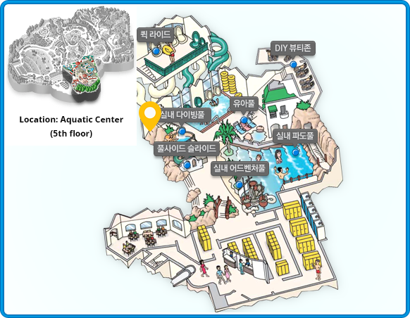 Indoor Diving Pool mini map