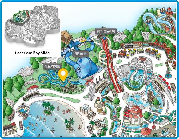 Tube Ride mini map