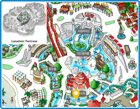 CAVE SPA mini map