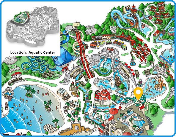 Spa Village mini map
