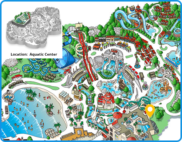 Aquatic Cabana mini map