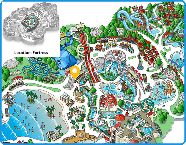 Castle Village mini map