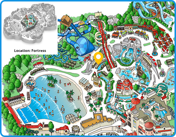 River Way Village mini map