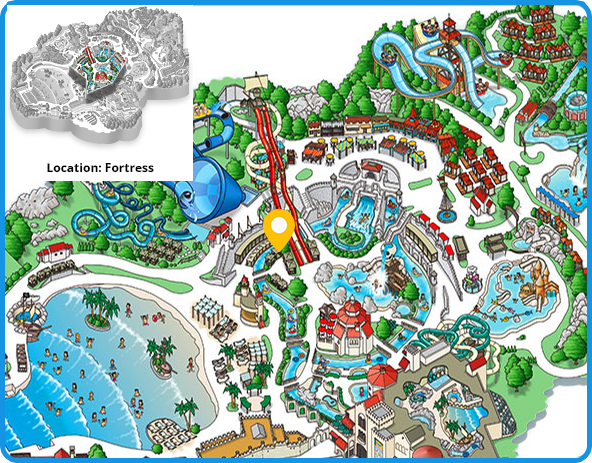 Cabana Village mini map