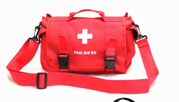 A first-aid bag