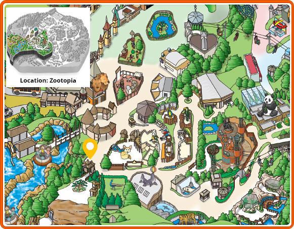 Lost Valley mini map