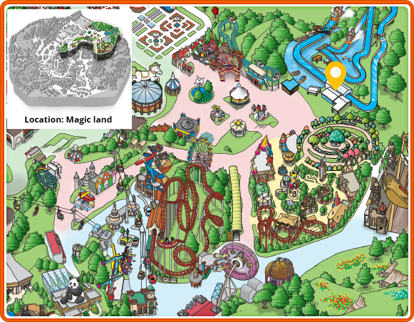 Thunder Falls mini map