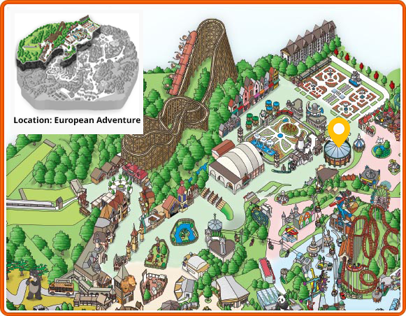 Royal Jubilee Carousel mini map
