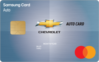 Chevrolet Auto Card