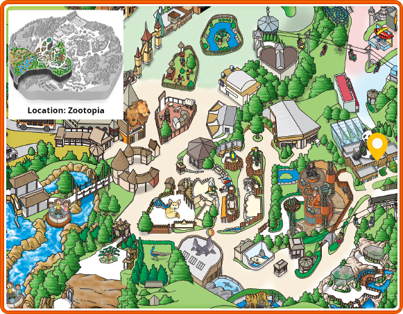 Panda World Shop mini map