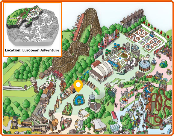 Magic Time Restaurant mini map