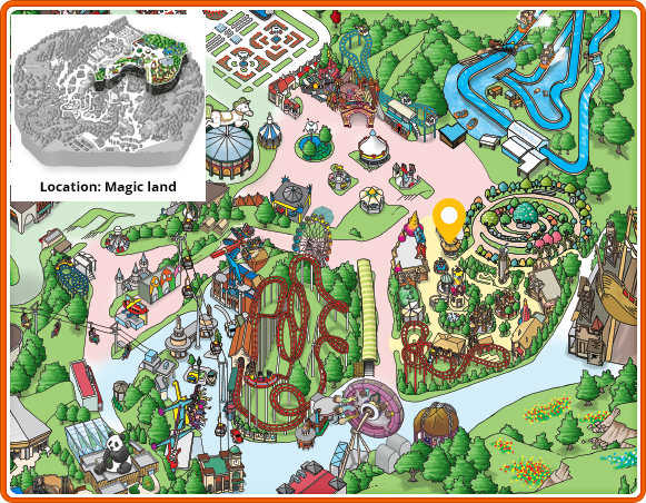 Towns Market Restaurant mini map